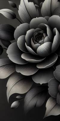 Black Flower Wallpapers thumbnail