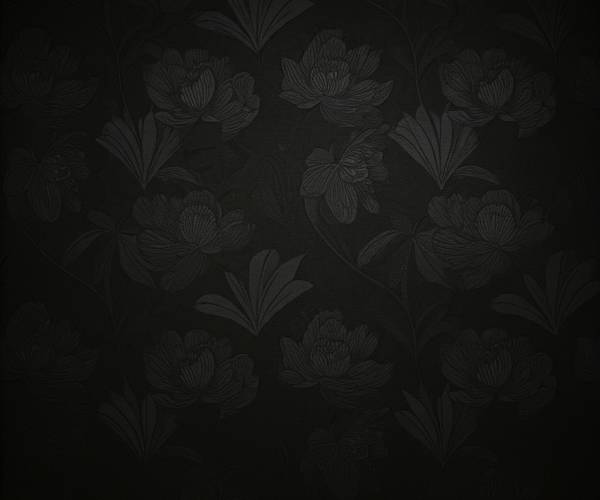 Black Flower Wallpaper