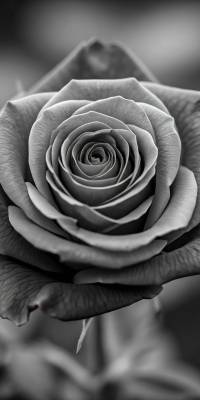 Black And White Rose Wallpaper thumbnail