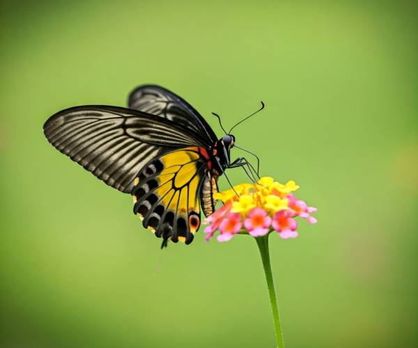 Flower Butterfly Wallpaper