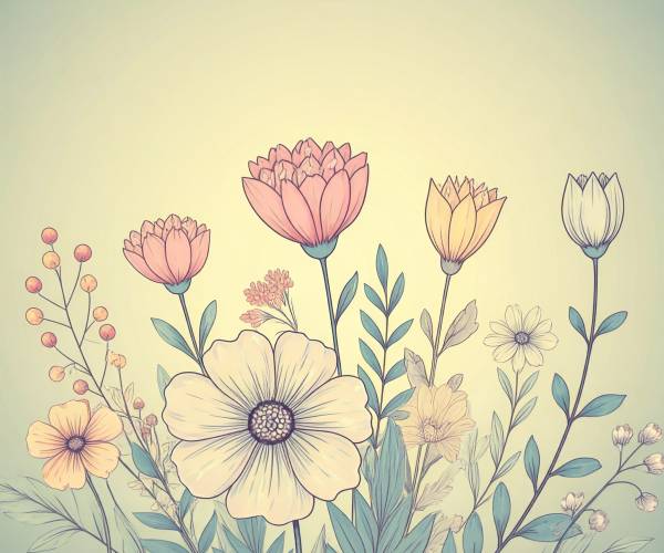 Flower Floral Wallpaper