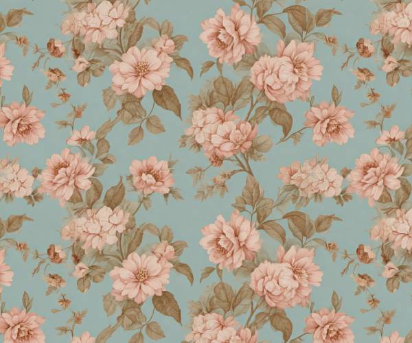 Pink Floral Wallpaper