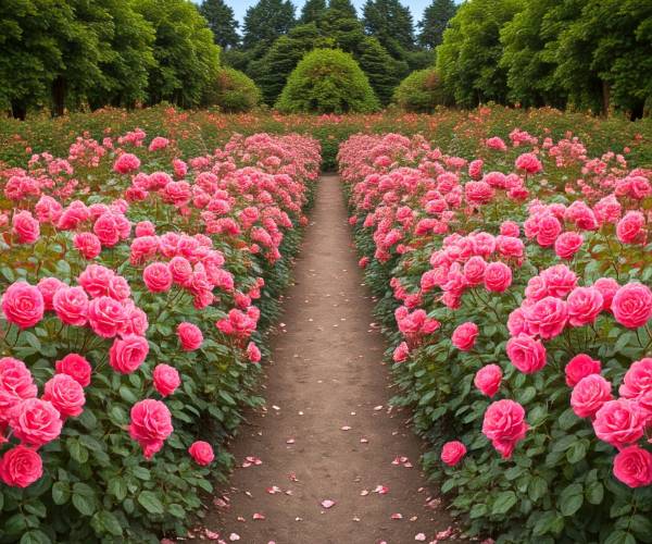 Pink Rose Garden