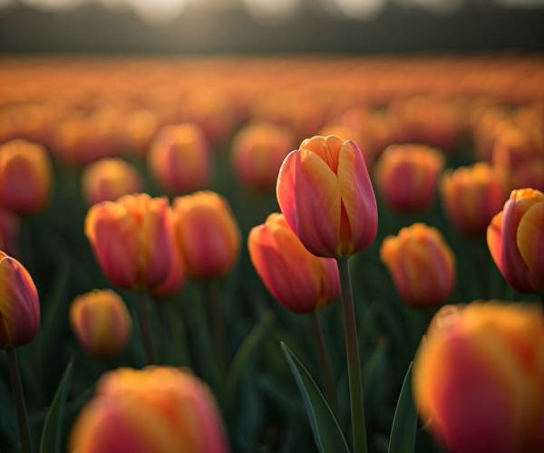 Tulip Field Wallpaper