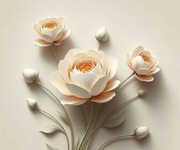 White Flower Wallpaper