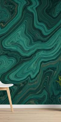 Emerald Green Marble Wallpaper thumbnail