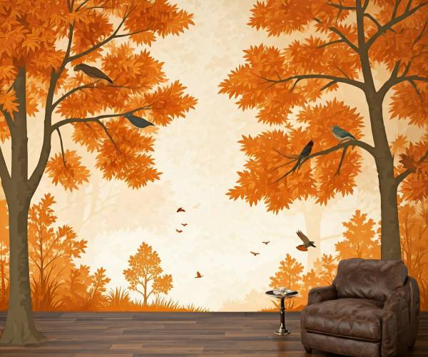 Brown Leaf Nature Wallpaper